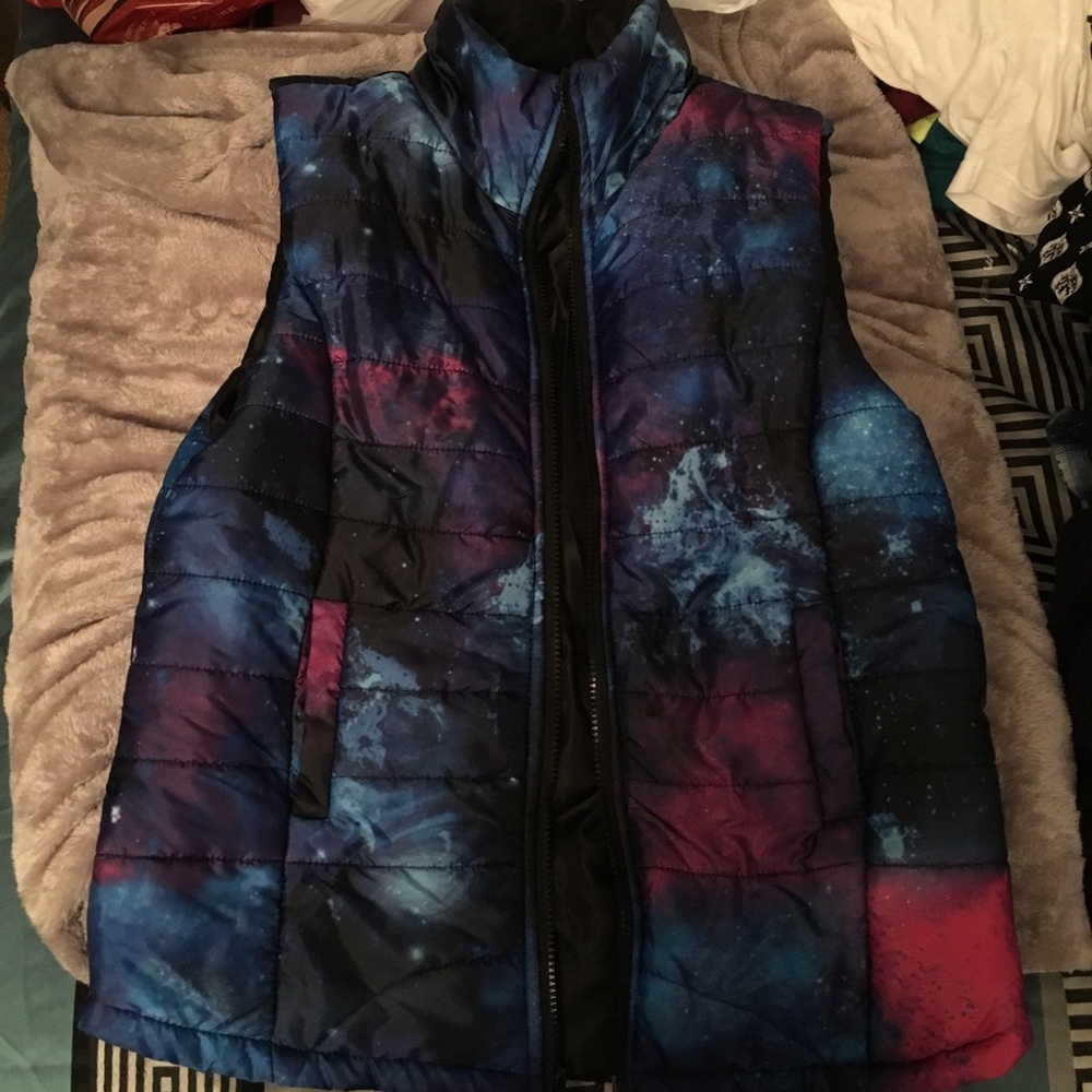 Galaxy Puffy Vest